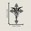 Elegant Metal Cross Wall Art for Home and Office