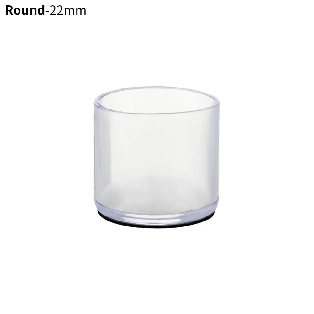 Furniture Leg Floor Protectors with Anti-Noise PVC Caps
