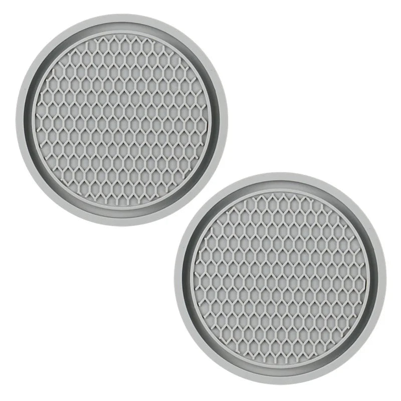 Rhinestone Crystal Car Cup Holder Coasters (Set of 2)