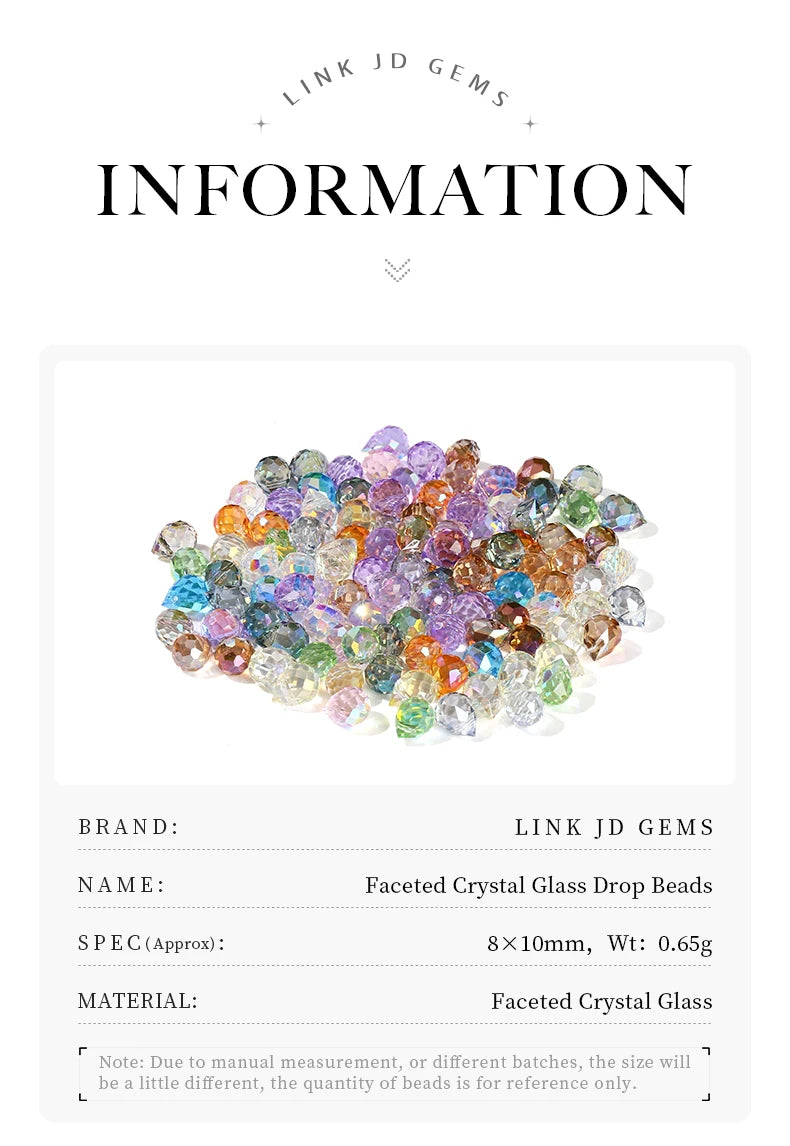 Colorful Glass Crystal Beads for Jewelry Making