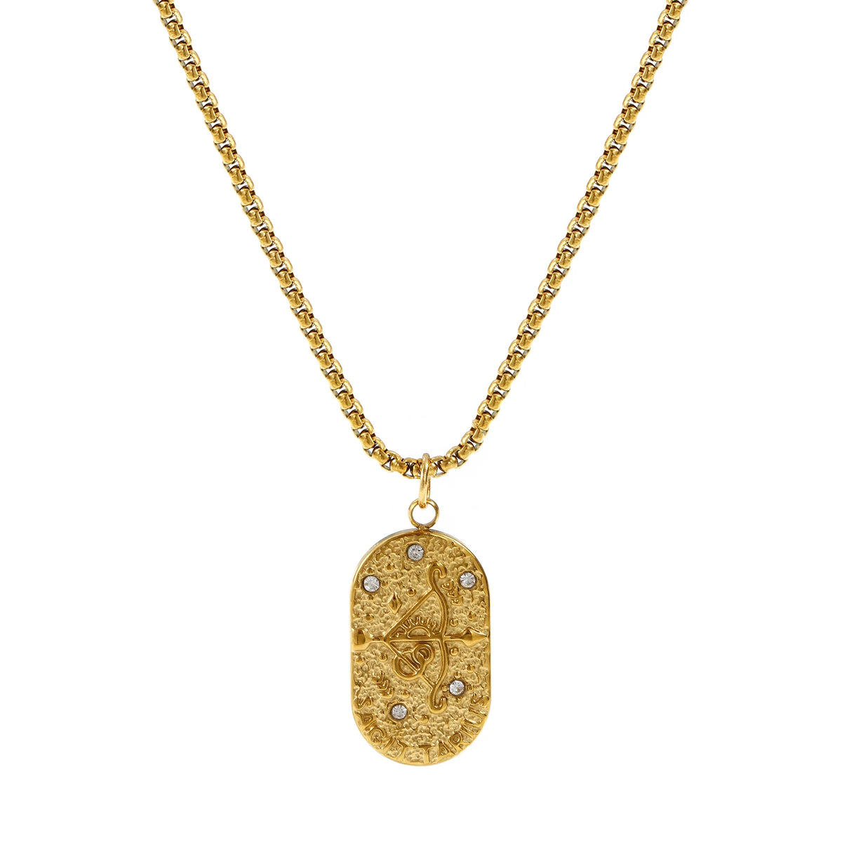 18K Gold Plated Constellation Pendant Necklace