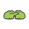 Cute Frog Enamel Pin with Sarcastic Quote