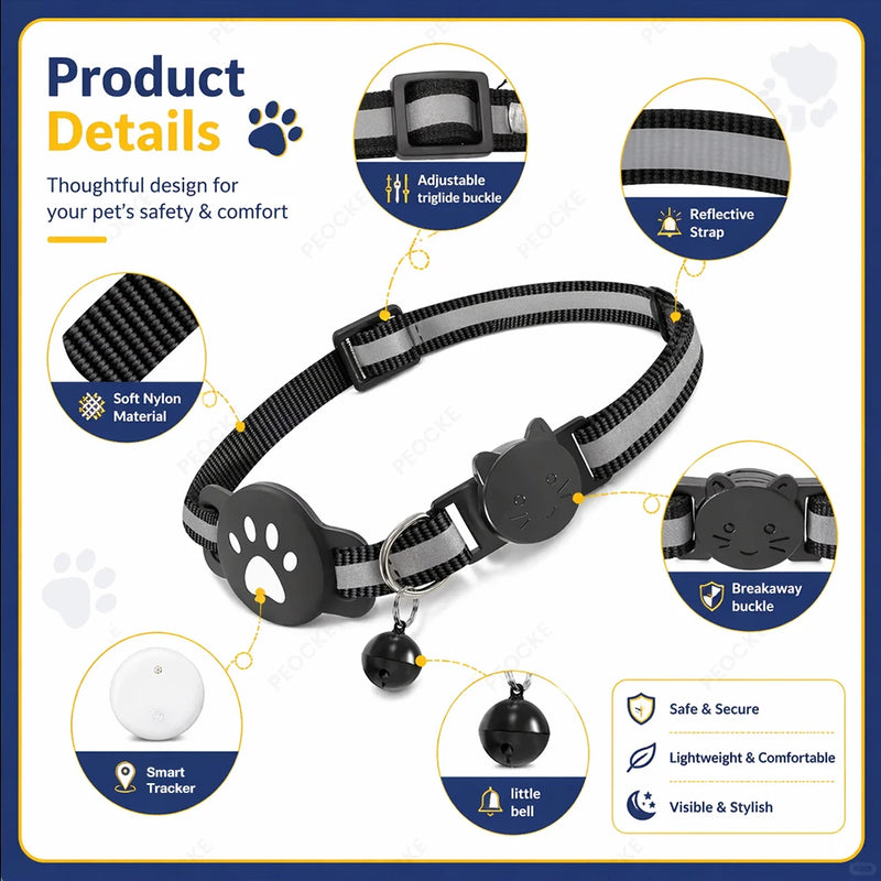 SmartCat GPS Tracking Collar for Android