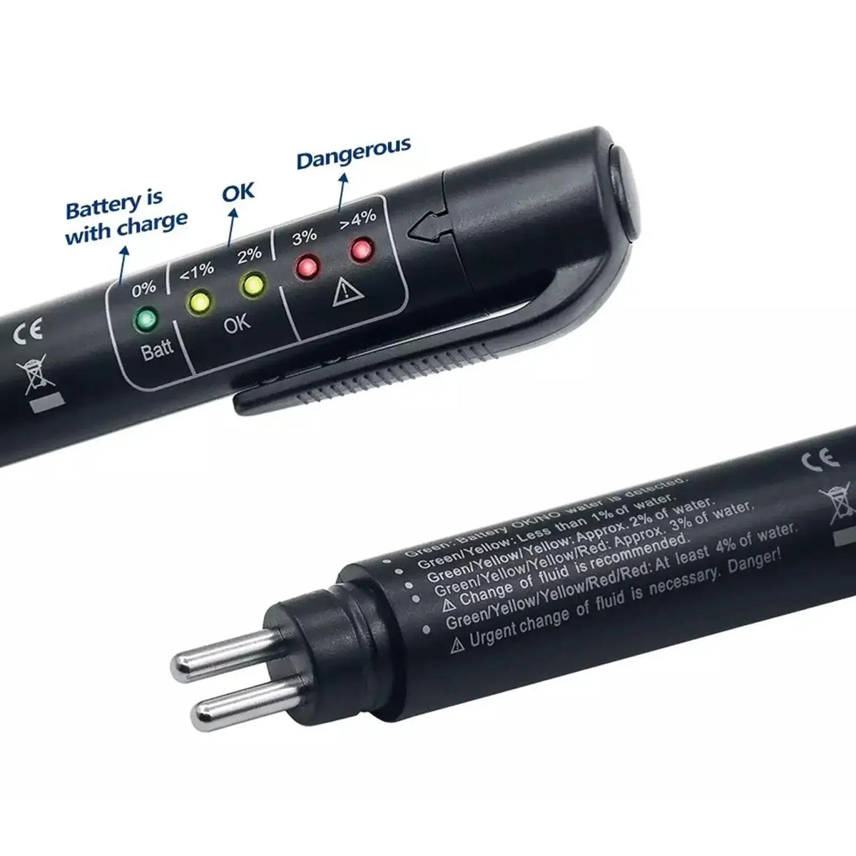 Brake Fluid Tester with LED Indicator