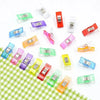 Colorful Multi-Purpose Sewing Clips for Crafting and Binding