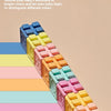 Soft Rubber Building Blocks Set for Babies – Safe, Chewable, and Educational Sensory Toy
