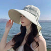 Versatile Wide Brim Straw Sun Hat