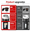 Portable Electric Espresso Coffee Maker