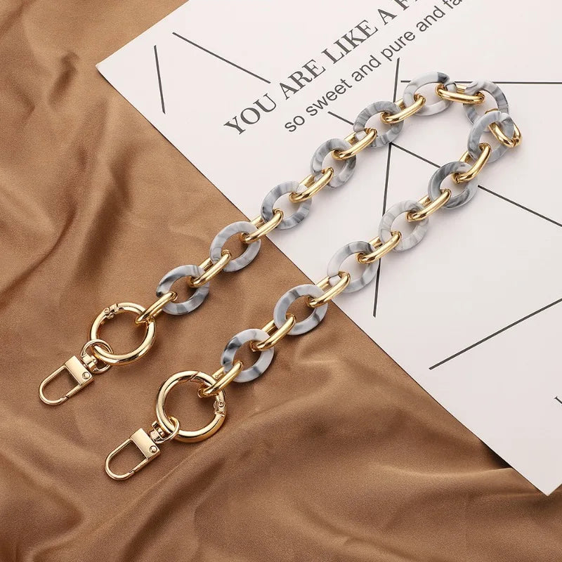Acrylic Detachable Bag Chain Strap
