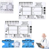 ECG 7-Step Interpretation Ruler Card