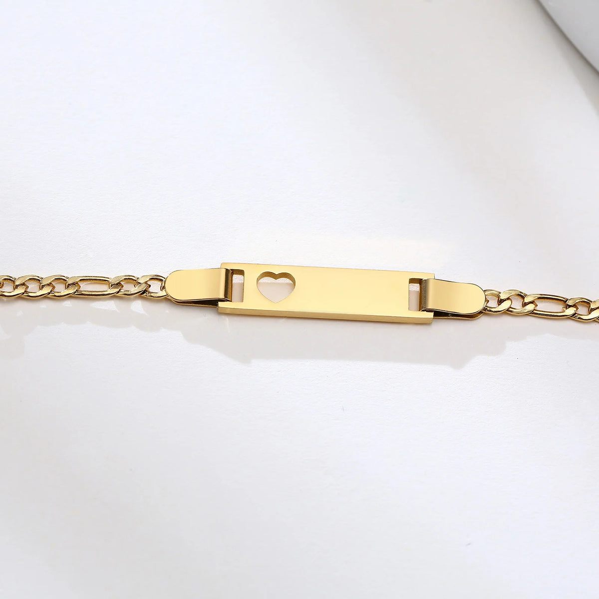 Personalized Stainless Steel Name Bracelet for Baby and Mom