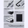 Various features of cordless retractable roller shades including suction cup fixing, hardened steel wire, waterproof fabric, 
