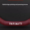 Carbon Fiber Leather Steering Wheel Cover for Infiniti Models