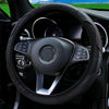 PU Carbon Fiber Steering Wheel Cover