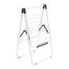 Adjustable Rollable Clothes Drying Rack with Sock Clips