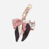 Elegant Bow Chain Bag Strap with Hanging Charm