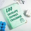 Marble A5 Savings Challenge Binder with 100 Cash Envelopes