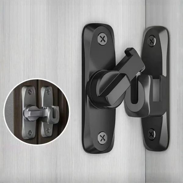 Loquet à bascule 90/180° pour portes