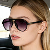 Retro Double-Beam Pilot Sunglasses