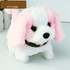 Interactive Walking Plush Dog Toy with Sound for Pets