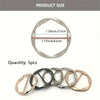 Metal Circle Scarf Ring and Clothing Clip