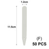 Yellow T-Type Garden Plant Labels with Stakes