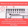 ECG 7-Step Interpretation Ruler Card
