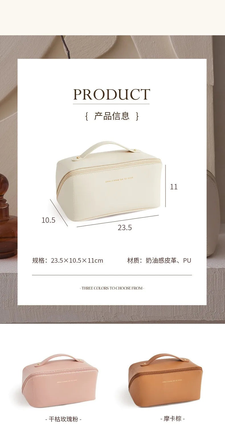 Large-Capacity Waterproof Cosmetic Organizer Bag
