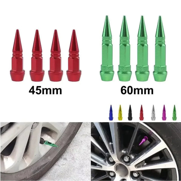 Universal Bullet Head Screws for Tires and Valves