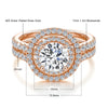 1.2ct Round Moissanite Ring in 925 Sterling Silver
