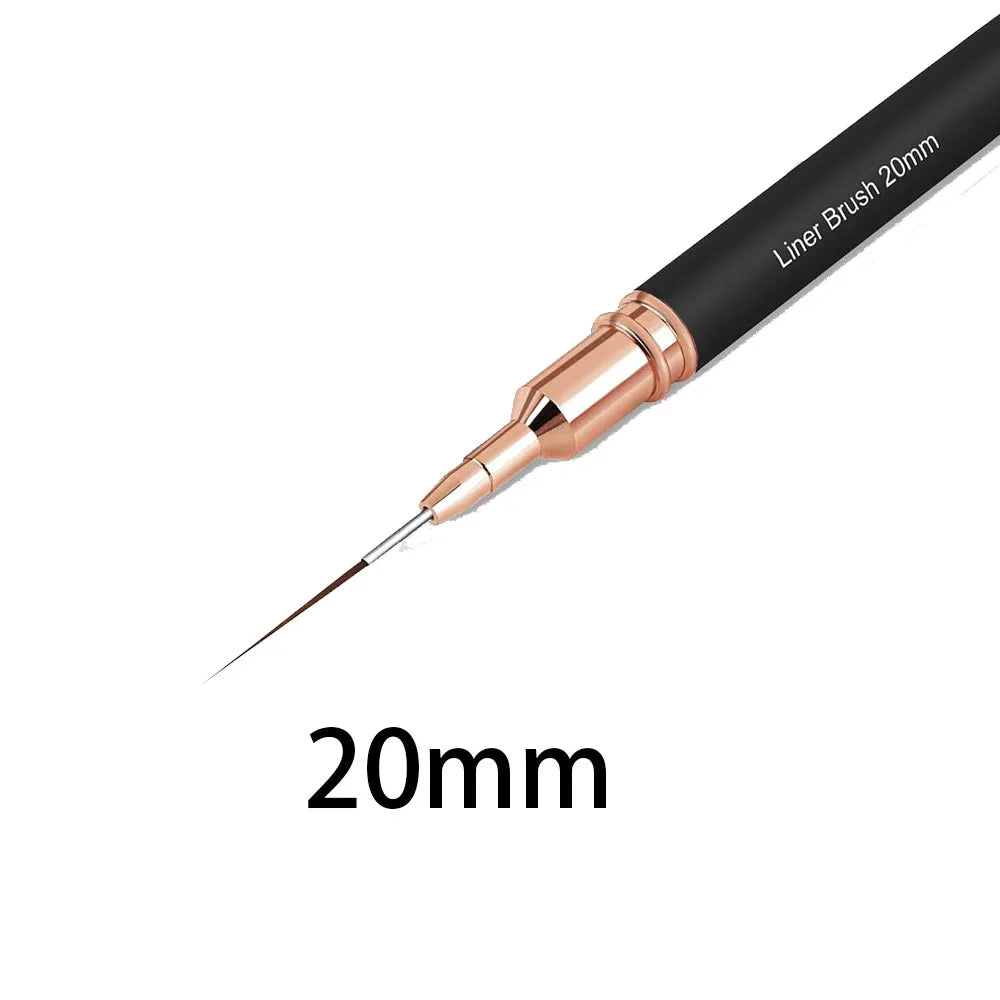 Professional Nail Art Liner Brush Set for Precision Drawing