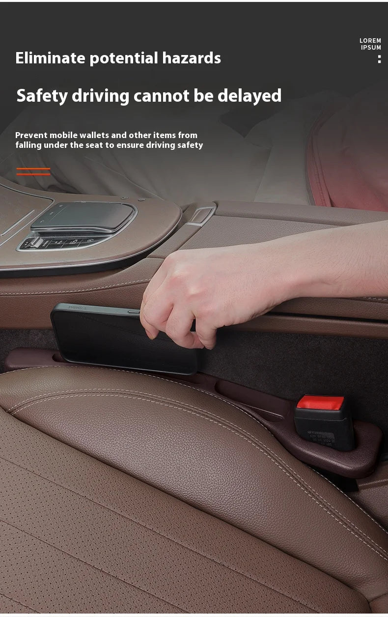 Car Seat Gap Plug and Organizer Set