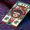 Portable Mahjong Card Set with Dice for Travel and Parties