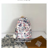 Butterfly Print Canvas Backpack for Women