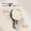 Strong Vacuum Suction Hooks with Adhesive Mount, No-Drilling Design for Home and Bathroom