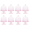 Mini Candy Cupcake Stand Holder with Clear Dome Lid