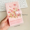 Flower-Print Cash Budget Planner with 100 Pockets