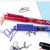 Snowhite Quick-Drying Sign Pen with 1.0mm Fiber Tip