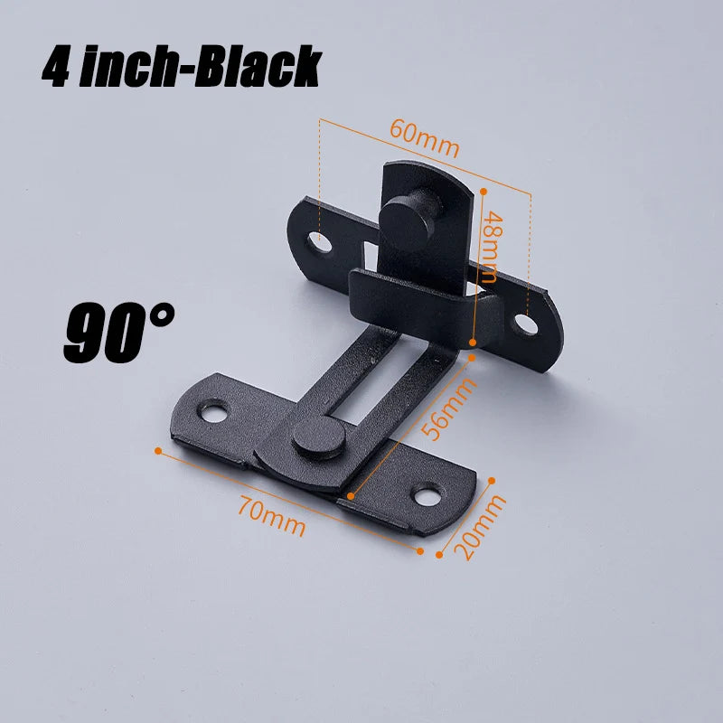 Stainless Steel Hook and Eye Door Latch