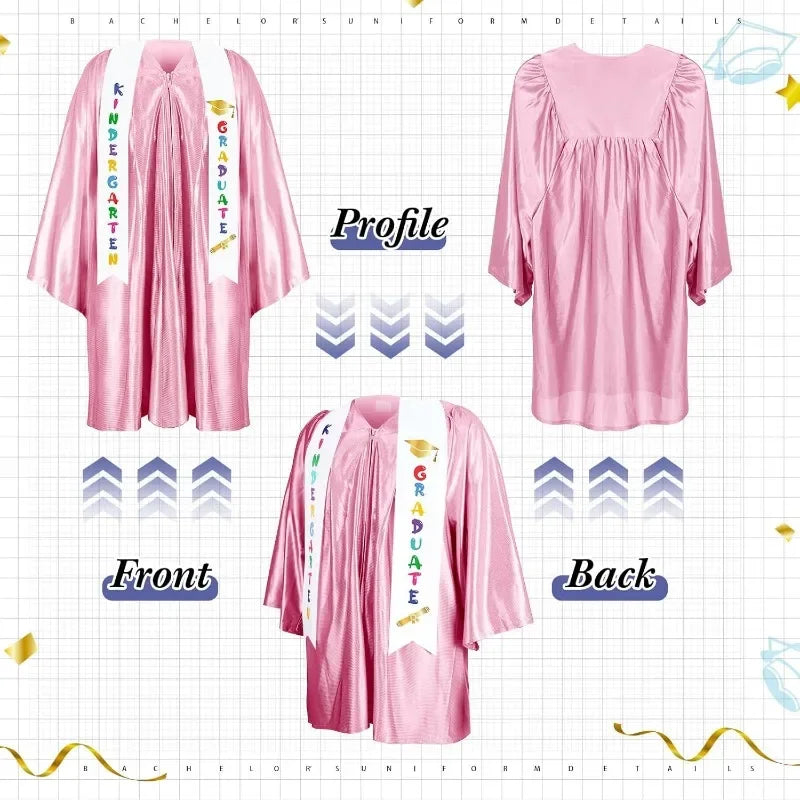 Preschool & Kindergarten Graduation Gown Set