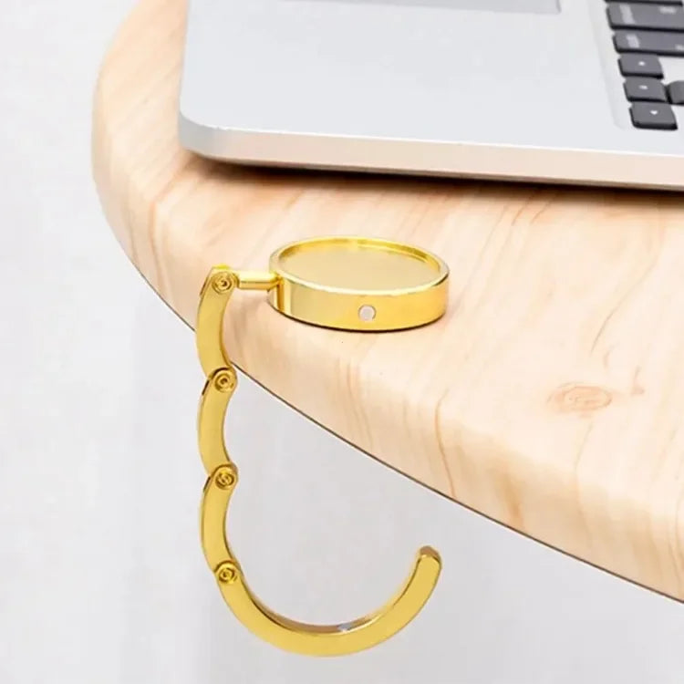 Folding Bag Hook for Travel and Storage