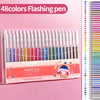 Retractable Glitter Gel Pens