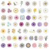Waterproof Daisy Flower Sticker Pack for DIY Decor