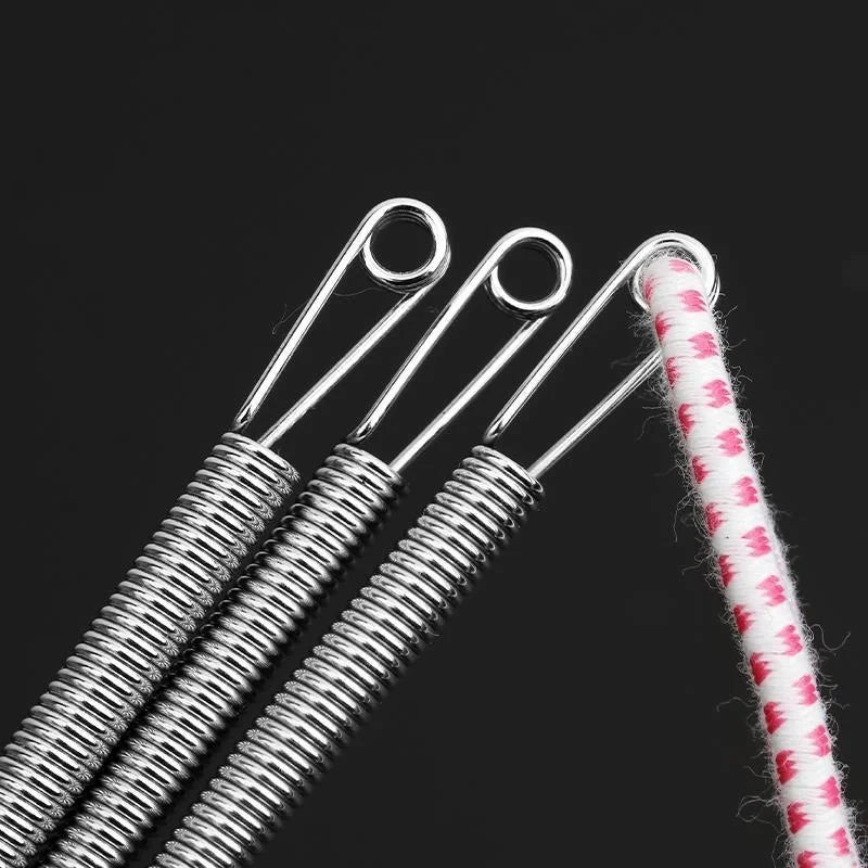 Flexible Steel Rope Threading Tool for Drawstrings and Sewing Projects