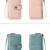 Vintage RFID-Blocking Large Capacity Wallet with Wrist Strap