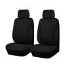 Black universal memory foam seat cushion for car, SUV, truck, or van