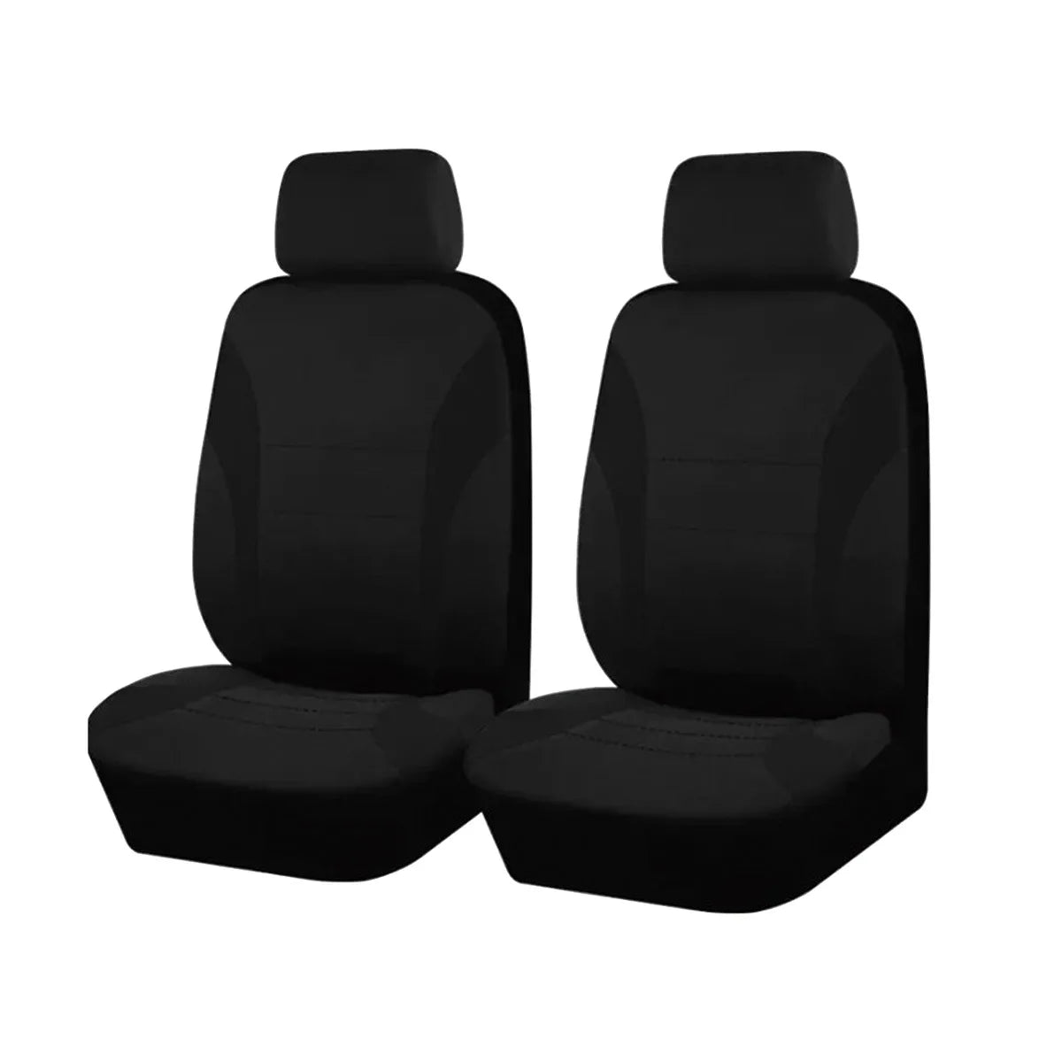 Black universal memory foam seat cushion for car, SUV, truck, or van