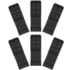 Black soft stretch bra extender with three-position hook adjustment shown in various orientations
