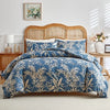 Vintage Floral Duvet Cover Set with Pillowcases