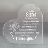 "I Love You Mom" Acrylic Keepsake for Mother's Day